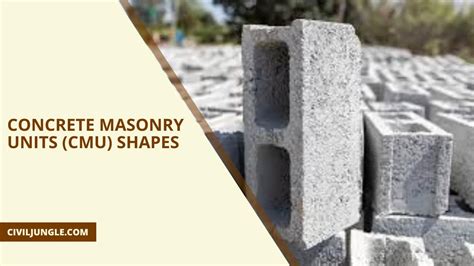 cmu prism|f'm masonry meaning.